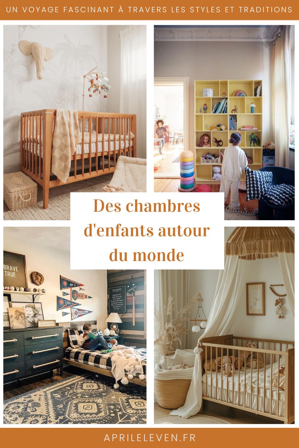 différentes chambre enfant a travers le monde